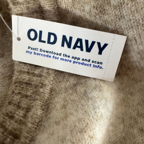 New Old Navy Cozy Crew-Neck Ombré Wool Blend Sweater Women's Size Large - Picture 5 of 9